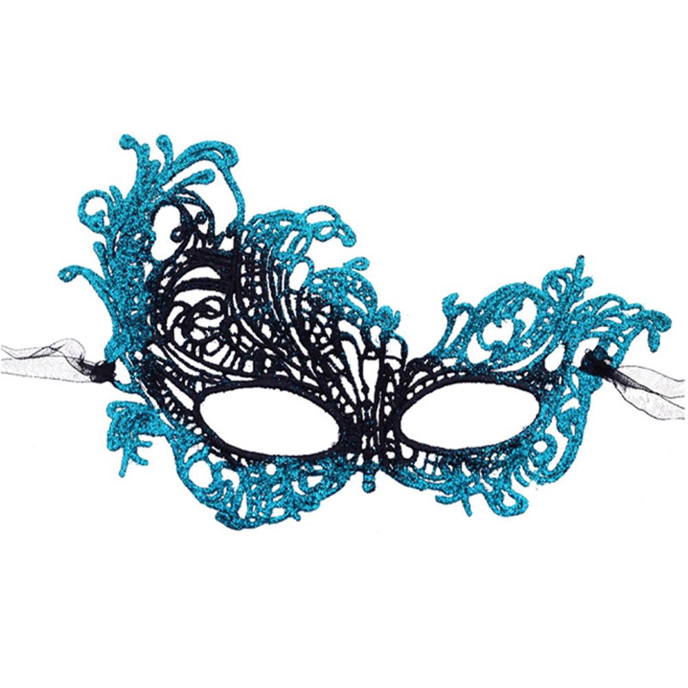 Maskenball Maske Spitze Ausgeschnitten Augenmaske Spitze Halbgesichtsmaske Kostüm für Party Halloween Maskenball