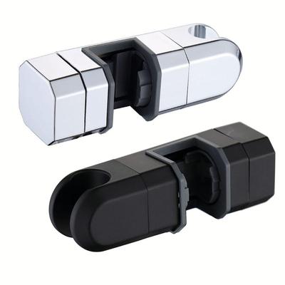Antirutsch-Chrom-Duschschienen-Kopf-Schiebestangen-Halter für 15mm 30mm Halterung