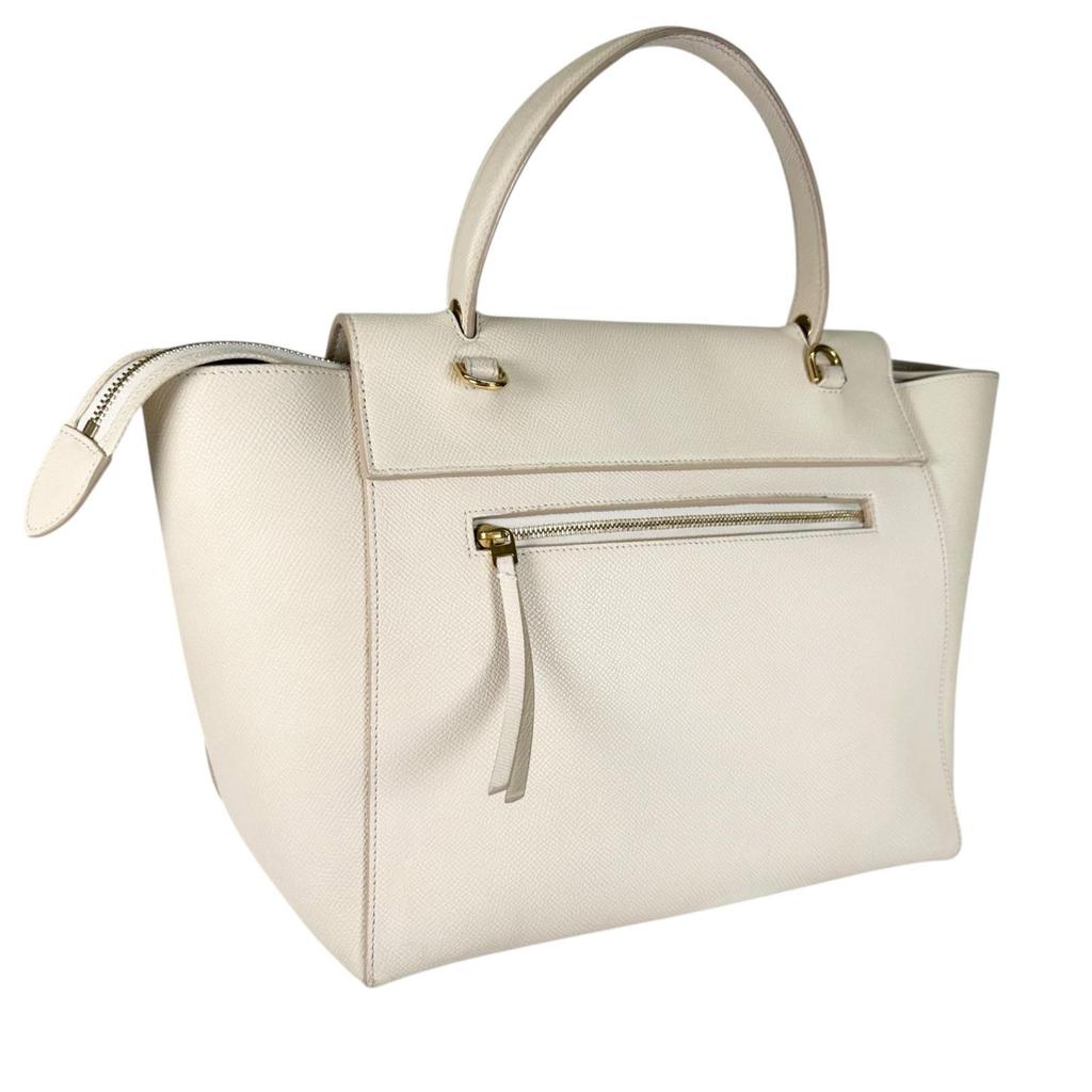 CELINE Belt bag Handbag Ivory Women used