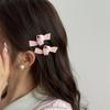 Mini Hair Pins and Clips Korean Accessories for Women Girl Bow Leading Fashion Trendy Popular Cute Kawaii Sweets Kpop  Fairy