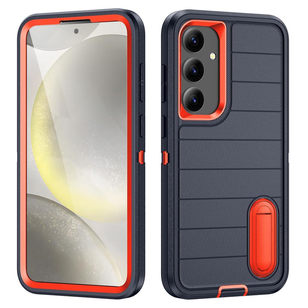 Three Proof Phone Case Source Flat Stripe Protective Case, Niche and High-end for Samsung Phone Case