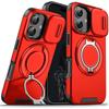 Shockproof Heavy Hard Case with Stand for iPhone 16 Pro Max 15 Pro Max 14 Pro Max