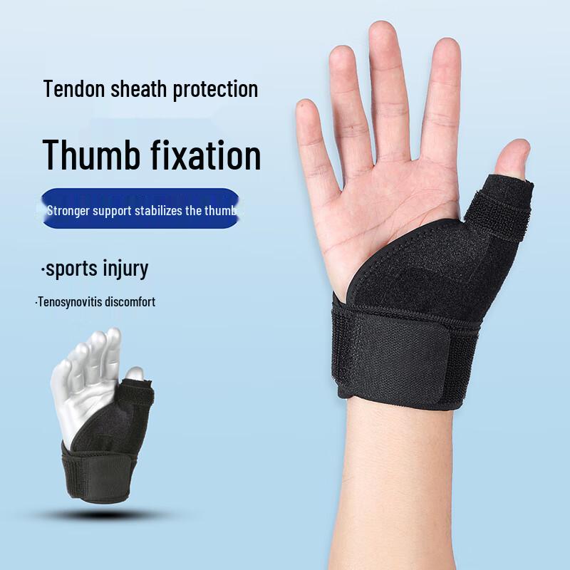 Adjustable Wrist and Finger Support Brace