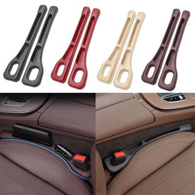 Car Seat Gap Stuff Side Seam Universal PU Car Gap Filler Leakproof Seat Gap Storage Organizer Car Interior Accessories 1 Pair