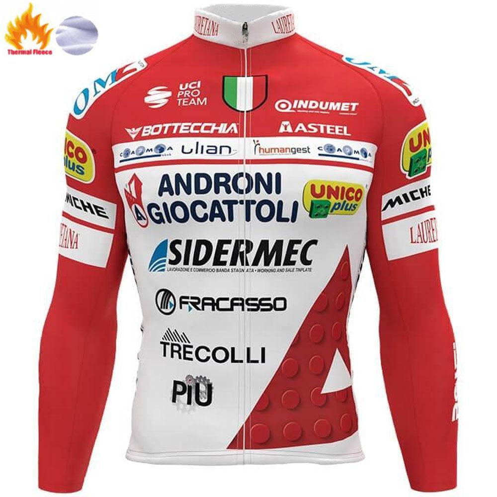 

Spring Autumn Androni Cycling Cycling Jersey Set Long Sleeve 2020 Italy Tour Cycling Clothing Men Road Bike Suit Mtb Pants Wear 4XL