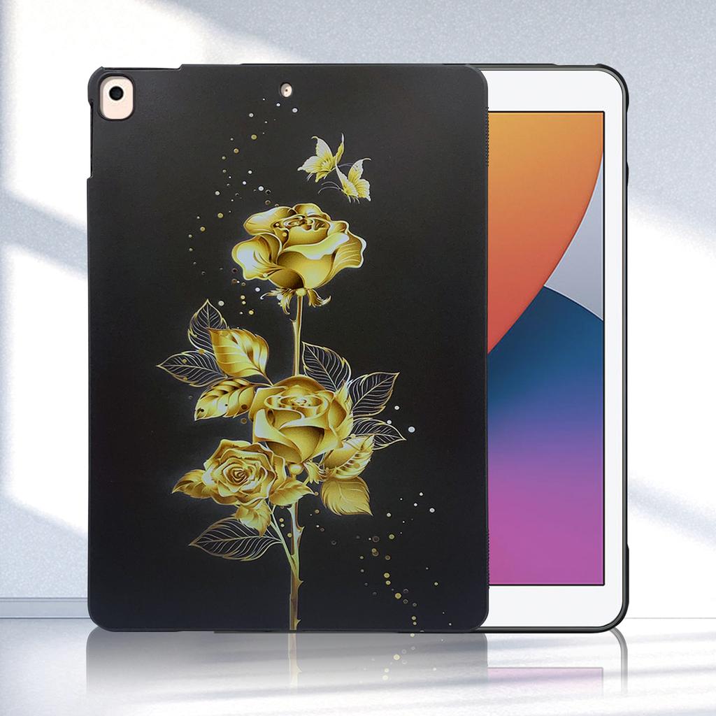 Pro iPad 10.2 (2021)/(2020)/(2019) TPU pouzdro s potiskem vzoru Slim ochranný kryt na tablet