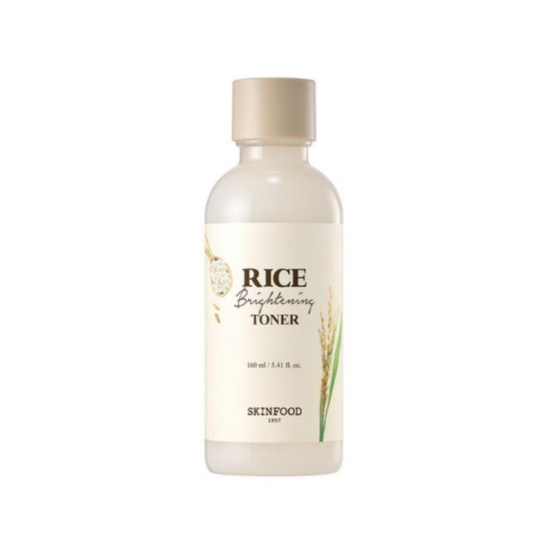 

SKINFOOD Rice Brightening Toner, Korean Skincare Toner for Face 160ml/5.4fl.oz. (2 options)