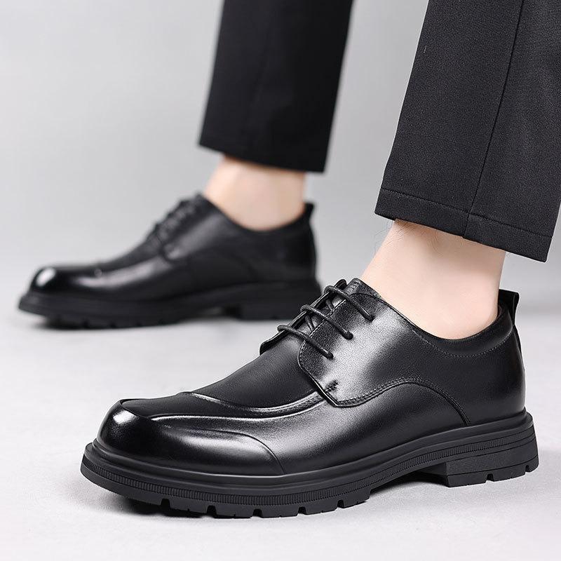 Fashion New Designer Luxury Genuine Leather Loafers for Men Fashion Casual Men's Wedding Shoes Spring Autumn Business Man Dress Shoes