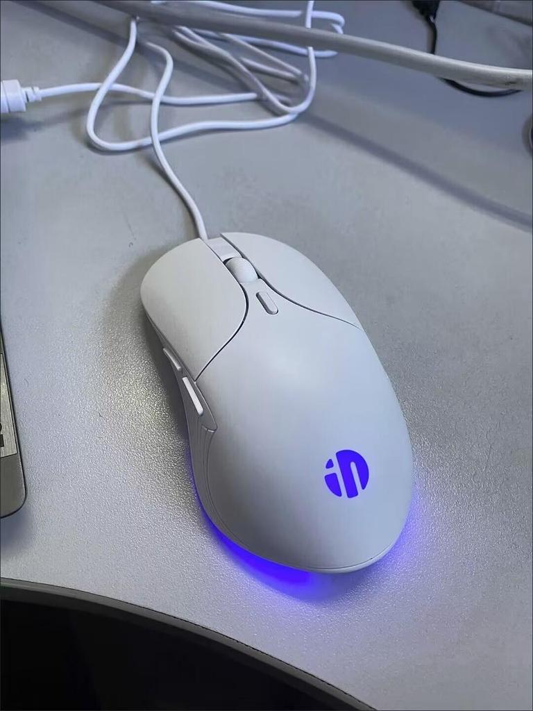 INPHIC B1 Silent Gaming Mouse, Wired, 6 Programmable Buttons, 8800 DPI, Luminous Design, Free Shipping
