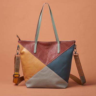 Top-grain Cowhide Large-capacity Single-shoulder Crossbody Handbag Bag
