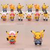 Pokmon Pikachu Pvc Collectible Model With Casual Outfits For Fans And Collectors