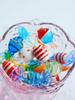 Handcrafted Glass Candy Ornament: Fruit Bowl Keepsake - Creative Holiday Gift