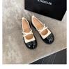 Summer French Retro Platform Chunky Heel Mary Jane Loafers for Women