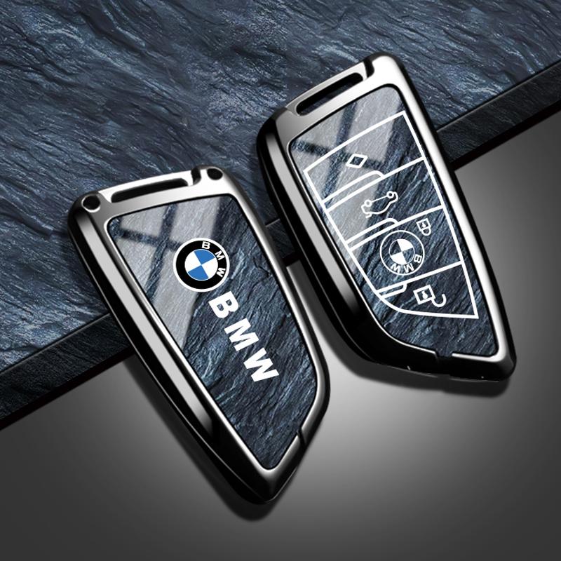 BBJX7 Zinc Alloy Car Key Case Cover Bag for BMW X1 X3 X4 X5 F15 X6 F16 G30 7 Series G11 F48 F39 520 525 F30 118i 218i 320i Accessories
