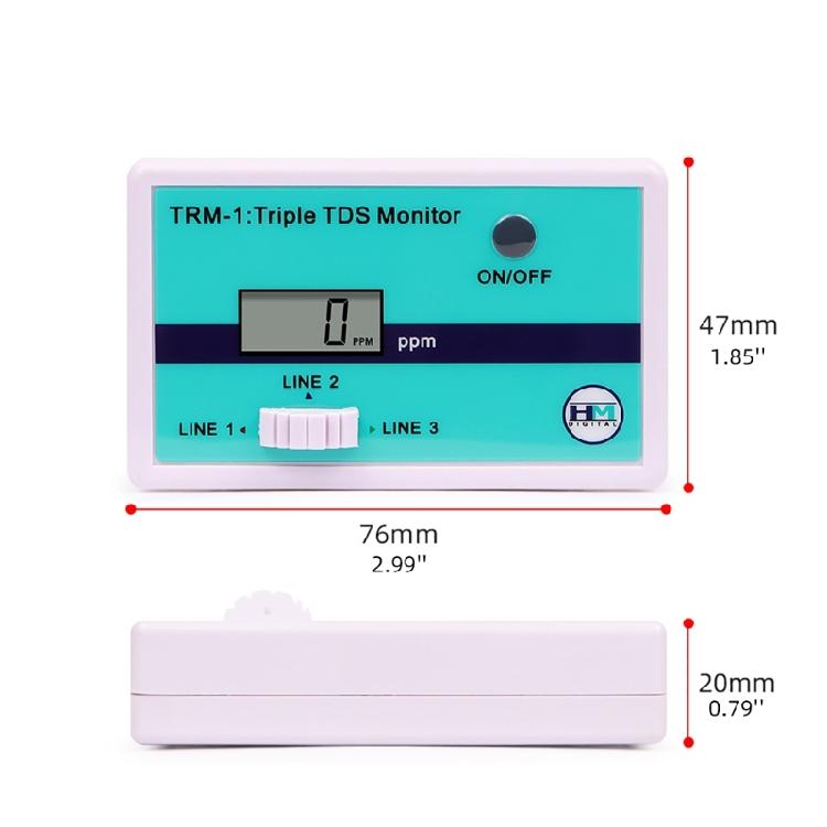 Convenient Tester Water Quality Tester TDS PPM Meter ABS for Home & Travel Use