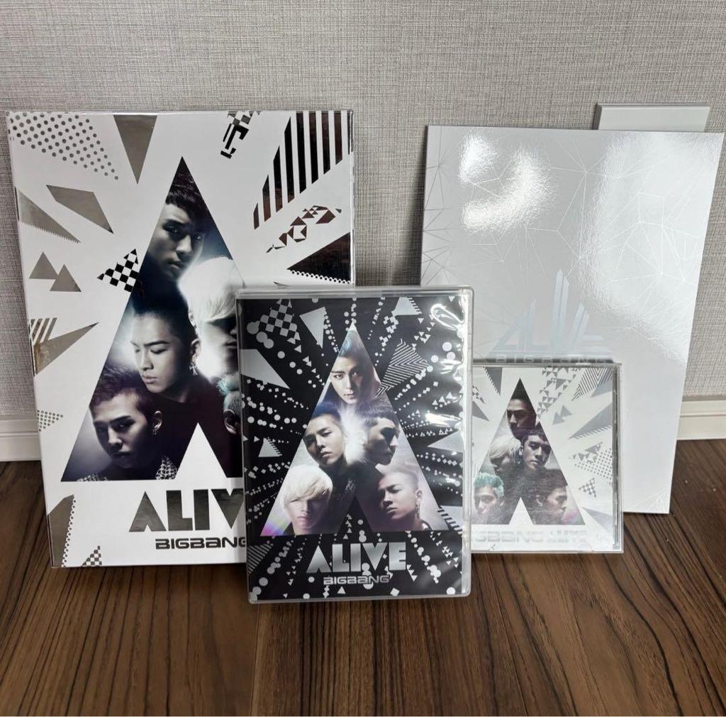 [USED] BIGBANG ALIVE First Press Limited Edition Complete Box Set