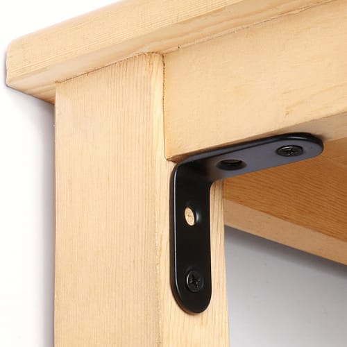Set of 10 L-Shaped Angle Brackets, 40*40*16mm, 90-Degree Brackets, Corner Braces, Reinforcement Brackets, Joint Brackets, Stainless Steel, Rust-Resist