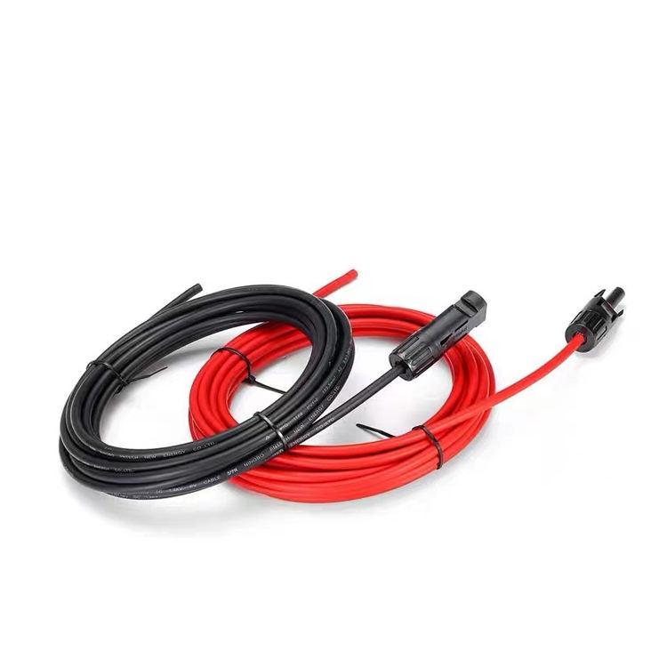 

National Standard MC4 Solar DC Extension Cable: Photovoltaic Adapter in 2.5/4/6 mm², Male to Female Connector