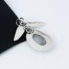 Natural Rainbow Moonstone Gemstone Silver Pendant In 925 Sterling Silver- Handmade Design, Everyday Wear Jewelry, Unique Pendant Gifts