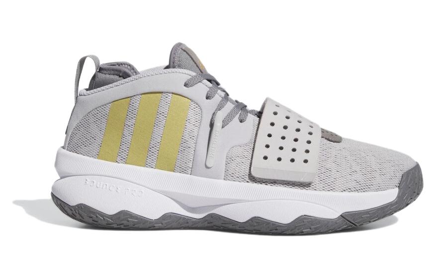 adidas Dame 8 Extply Light Solid Grey Gold Metallic IG8086