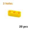 43857 32524 32316 Dickes Loch Arm Träger Hubarm Achse Auto Technische 1x2 1x7 1x5 Stein Kreatives MOC Baustein Kompatibles Spielzeug