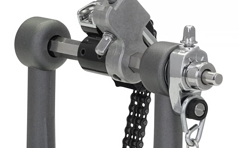 Pearl Eliminator Solo "Black" Single Drum Pedal with Round Cam and Duo Beater (P-1030)