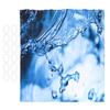 Shower Curtain Set Waterproof Hanging Bath Curtain with Rings Bathroom Accessory