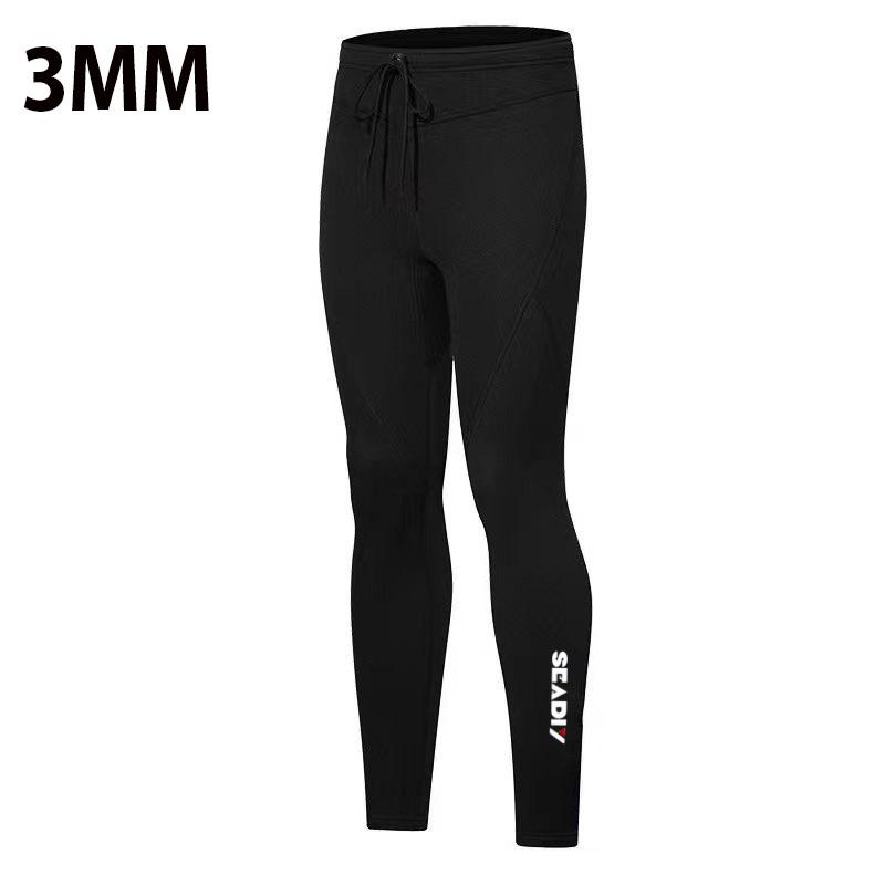 3MM Men Wetsuit Neoprene Scuba Diving Suit Zipper Jacket Pants Spearfishing Swimwear Kayak Surfing Swimsuit