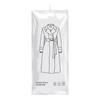 Hanging Vacuum Storage Bags for Wardrobe Organization Space Saving Garment Dust Cover for Coats Jackets Clothes Compression Bag
