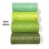 Sequin Tulle Roll 15CM X 25 Yards - Large/Small Pieces American Net Yarn