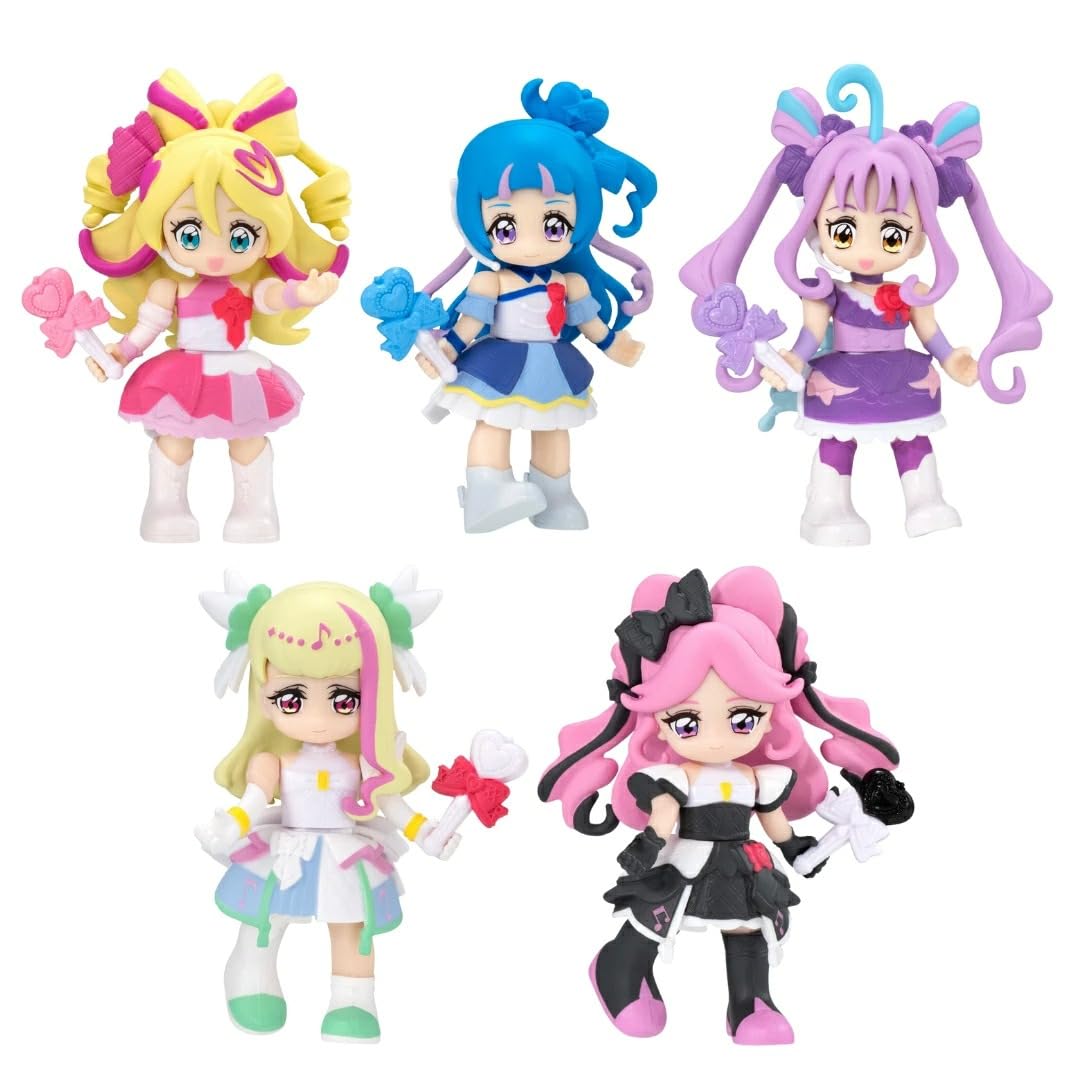 

из 5 Kimi to Idol Rupuri 5 5 штук продаются коробкой по 10 [Типы наборов] Типы Cure Purikyu~to, Не штуки.