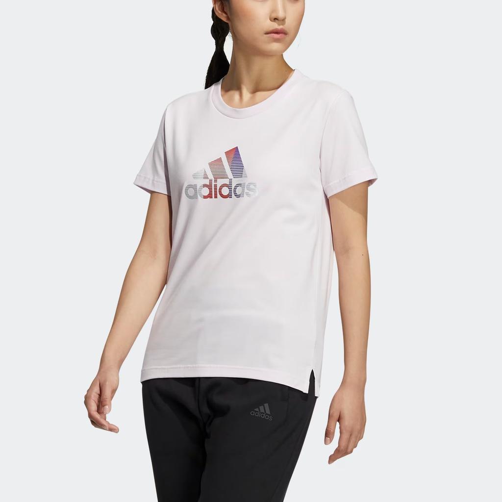 (WMNS) Adidas Fi Bos T-Shirt Asia Sizing 'White' Women's HF0035