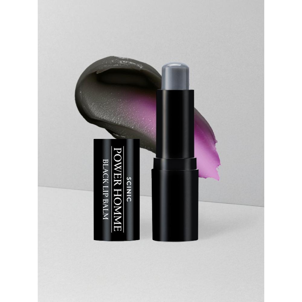 Scinic Power Homme Schwarzer Lippenbalsam 4 G