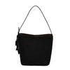 Ladies Handbag Female Bucket Bag Retro Basket Shoulder Bag Travel Faux Suede Bucket Bags Small Soft Tote Bags Daily