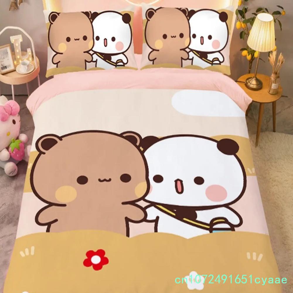 Kawaii Bubu And Dudu Bedding Sets For Children And Adults Lovely Children's Duvet Cover Comforter Bed Single Twin Full King Quee