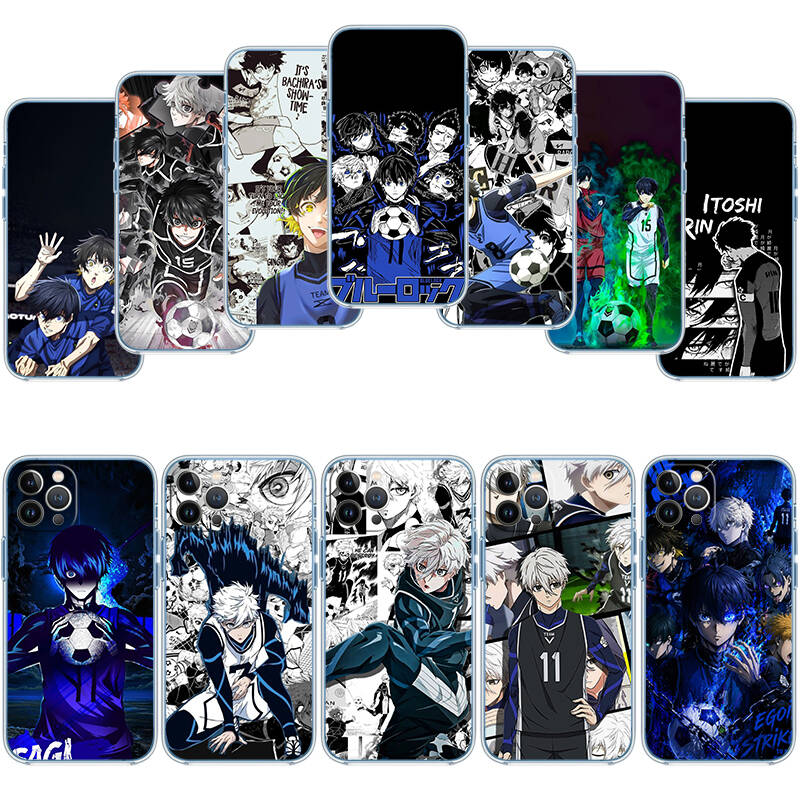 Blue Lock Phone Case for Motorola G14 G15 G24 G30 G31 G32 G34 G41 G42 G51 G52 G50 G60S G60 G62 G72 G71 G73 G84 G85 G200 E32