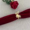 1PC Hollow Butterfly Napkin Holder Waterproof Dinnig Table Decoration Elegant Napkin Ring