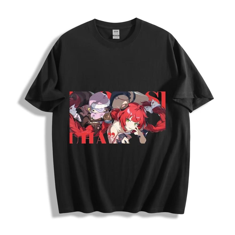 

Zenless Zone Zero Yuzuha Graphic Tee – Serene Sage Style S