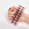 2023 neue halbgehärtete Gel-Nagelaufkleber, UV-Lampe erforderlich, Gel-Wraps, heiß
