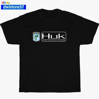Neues HUK Performance Fishing T-Shirt Logo Viele Farben S bis 5XL Hergestellt in den USA