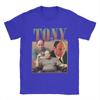 Novelty Tony Soprano Movie T-Shirt for Men Crewneck Cotton T Shirt Short Sleeve Tees Gift Idea Clothing