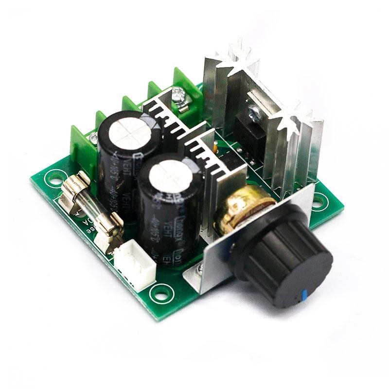 10A 12V-40V pulsní modulace 13kHz PWM stejnosměrný modul regulátoru otáček motoru