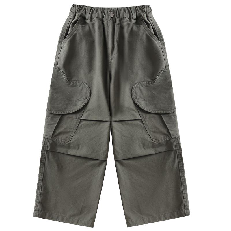 Mädchen Cargo Hose mit weitem Bein - Kollektion Frühling/Herbst 2025