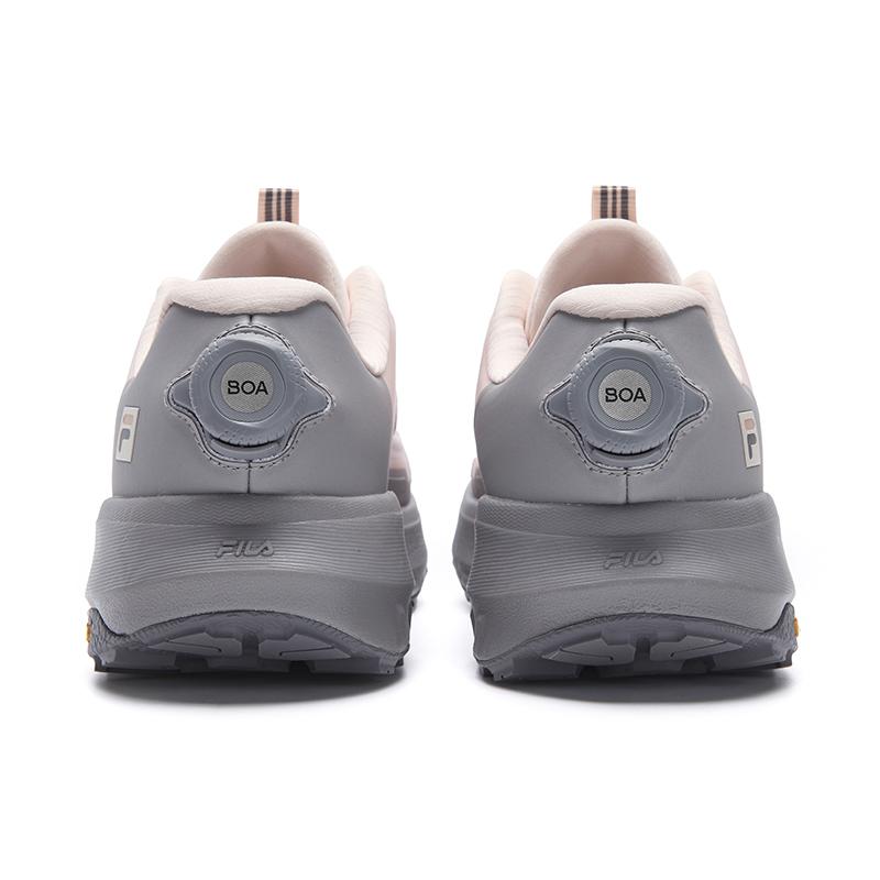 Fila Boa Explorer 3 Casual Sports Mountain Shoes Lightweight Low Top Outdoor Women Shoes Pink Gray A12W541217FMN