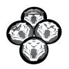 BBAW7 4pcs 560mm Tiger Head Emblems Hub Sticker Rims Cap Car Wheel Center Cap Hub Cap Sticker Rims Cover For KIA Hyundai Peugeot Ford