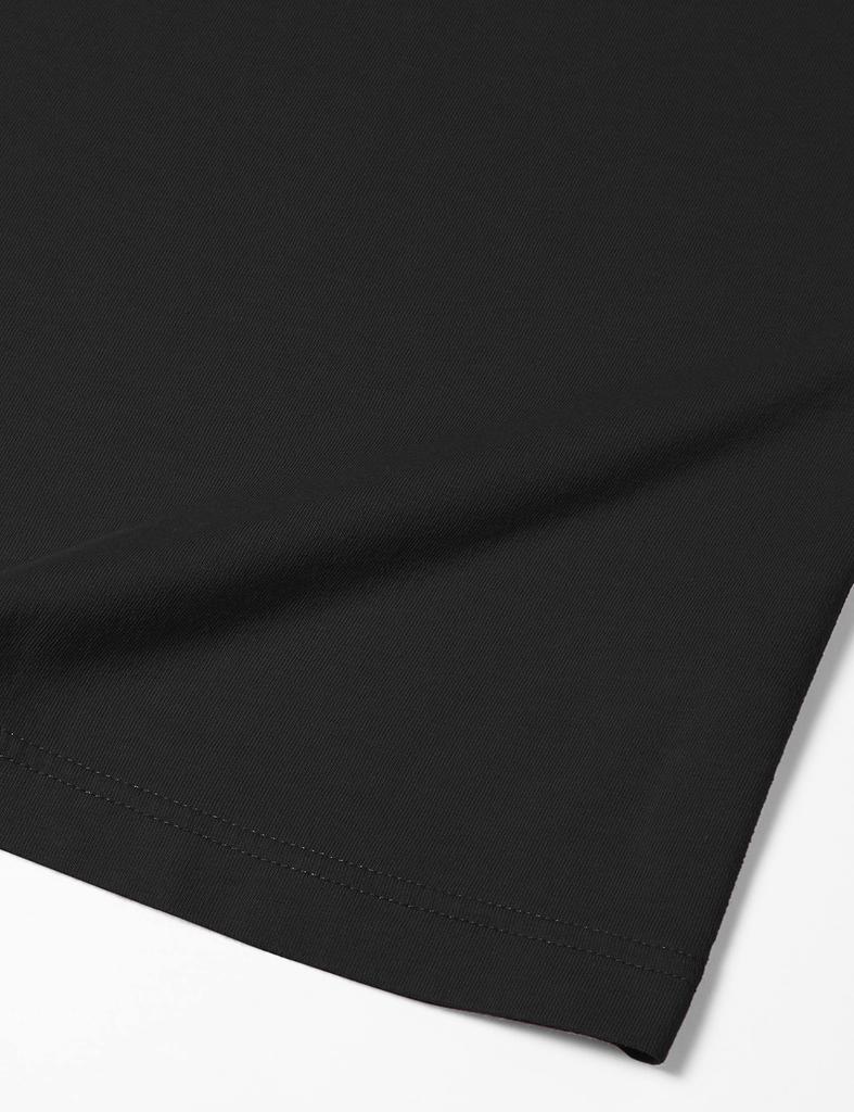 Champion Basic Short Sleeve with Embroidered Size S Men's T-Shirt, 100% Cotton, Logo, Black, (C3-P300)