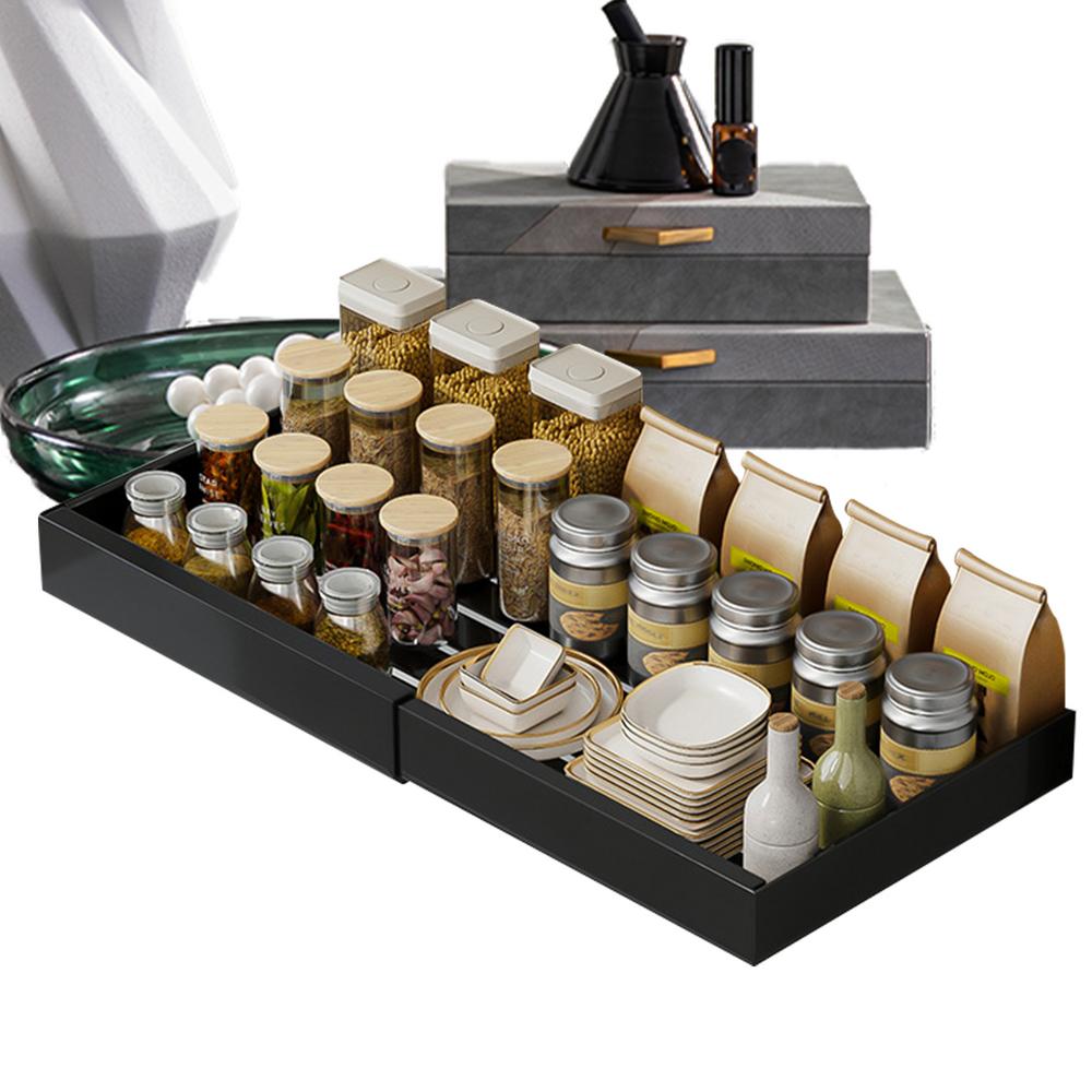 Under Sink Drawers Slide Out Cabinet Shelf Under Sink Cabinet Organizer Sliding Storage Drawer Adhesive Organizer For Bathroom