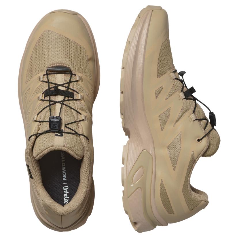 Salomon Xt-Evr Comfortable Versatile Non-Slip Wear-Resistant Low-Top Running Shoes Men Running Shoes Khaki 477140