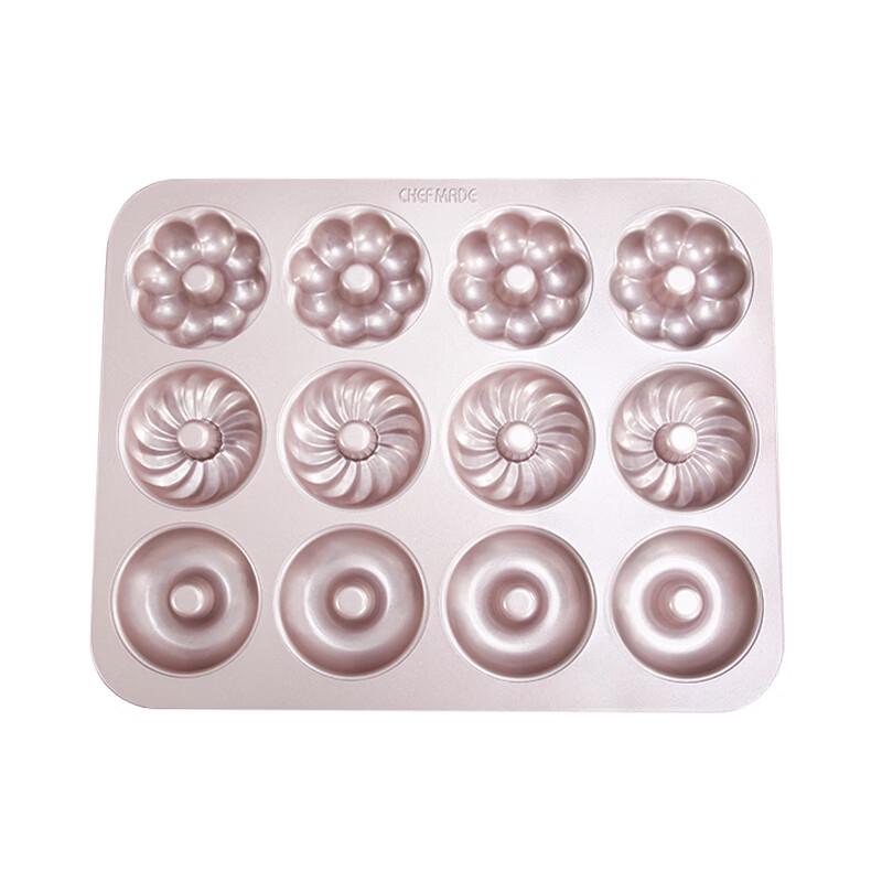 Chefmade 12-Cavity Donut Baking Pan