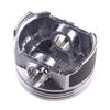 13011-KT0-305 1 set Seturi de garnituri pentru segmente de piston, metal argintiu, 65,5 mm x 43 mm, potrivite pentru Honda XL200R XR200R XR200 1983